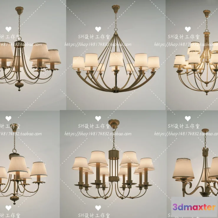 1138556 - Lights - Chandelier 3D Models - 0108
