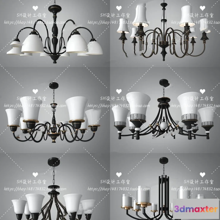 1138566 - Lights - Chandelier 3D Models - 0113
