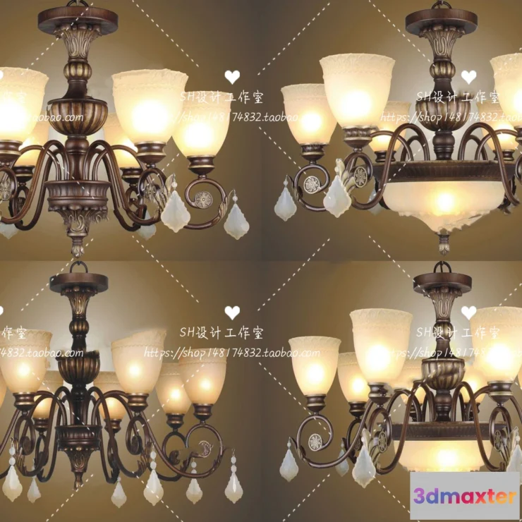 1138568 - Lights - Chandelier 3D Models - 0114
