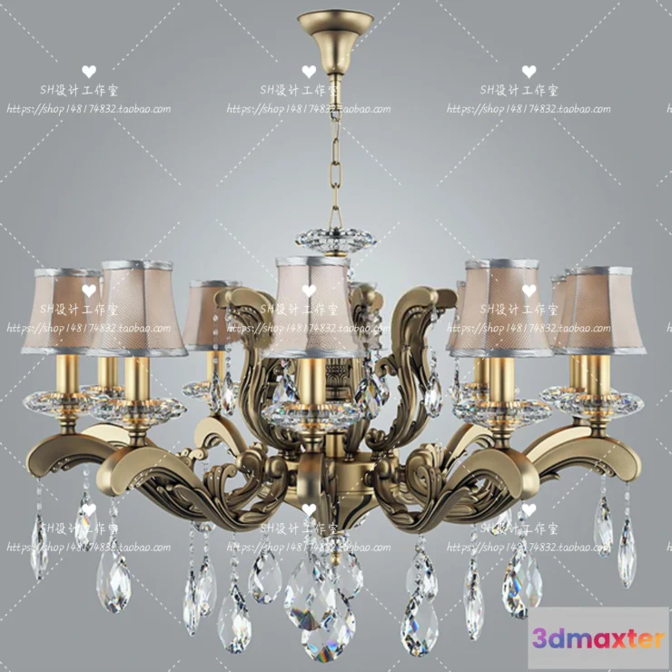1138582 - Lights - Chandelier 3D Models - 0121