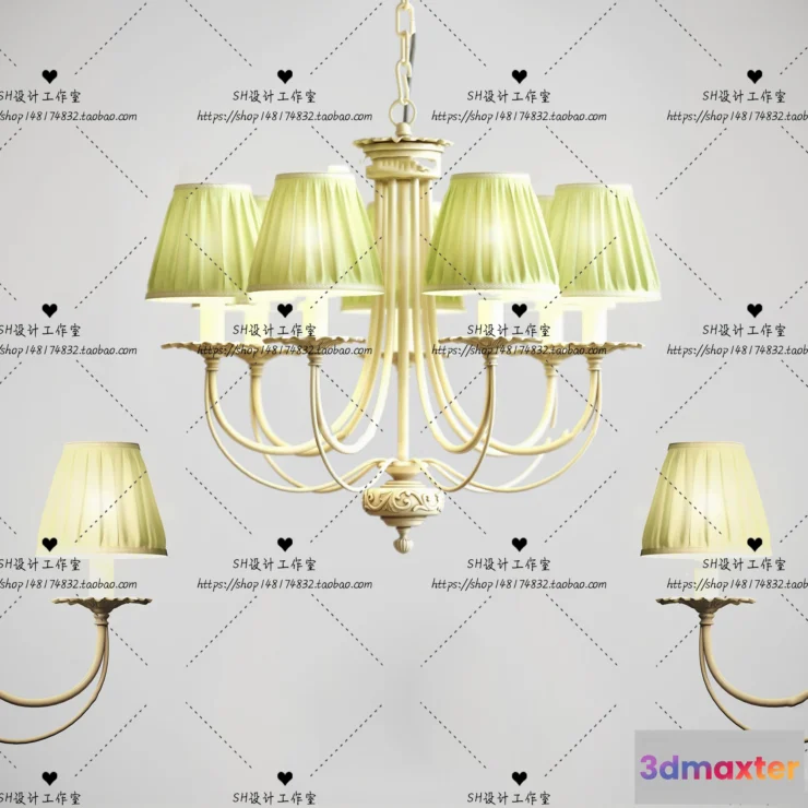 1138584 - Lights - Chandelier 3D Models - 0122