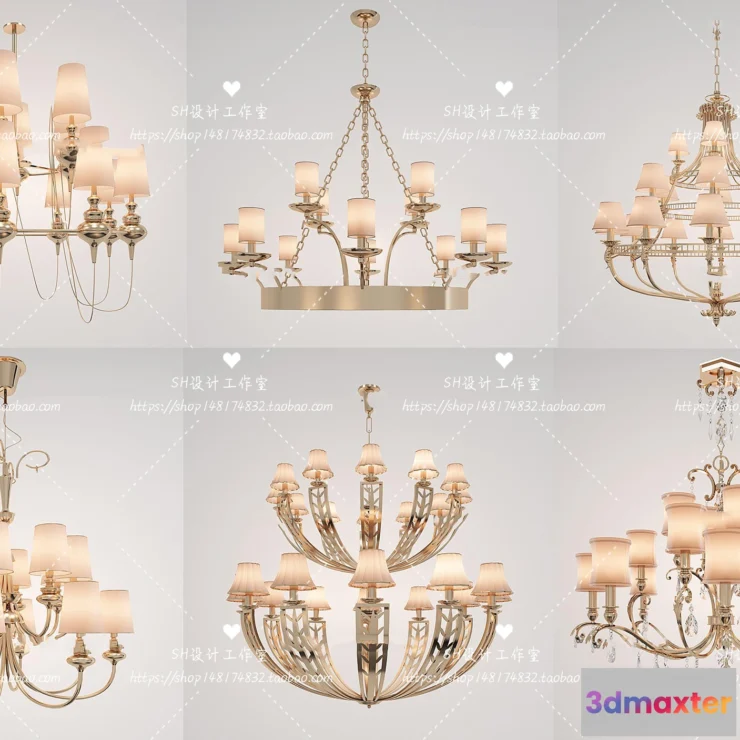 1138586 - Lights - Chandelier 3D Models - 0123