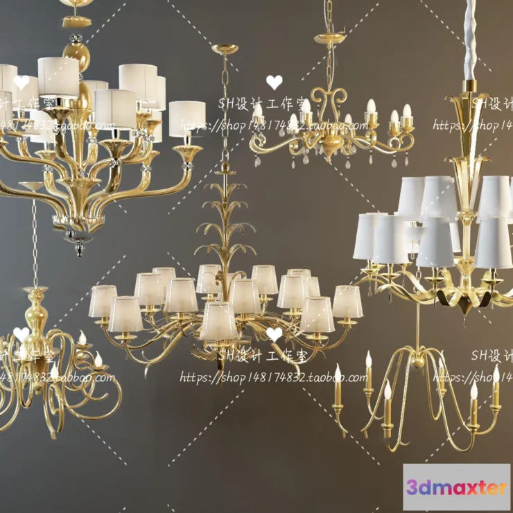 1138596 - Lights - Chandelier 3D Models - 0128