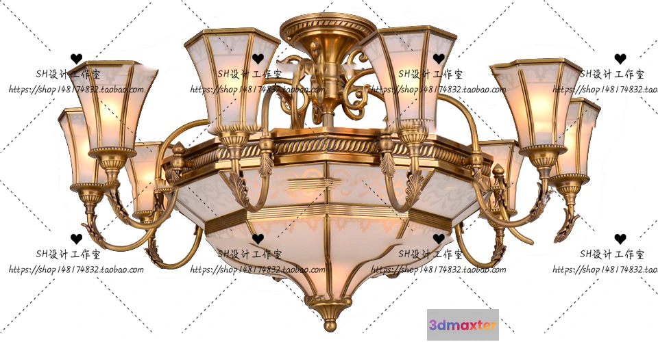 1138600 - Lights - Chandelier 3D Models - 0130