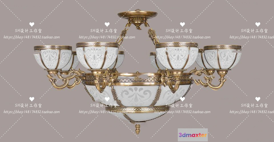 1138602 - Lights - Chandelier 3D Models - 0131