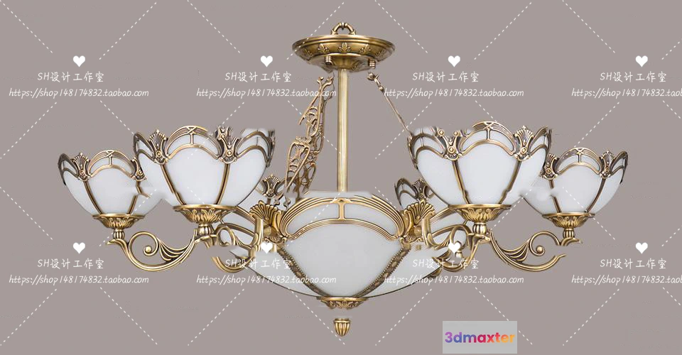 1138604 - Lights - Chandelier 3D Models - 0132