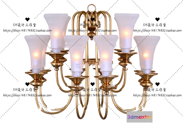 1138606 - Lights - Chandelier 3D Models - 0133