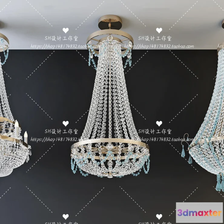 1138608 - Lights - Chandelier 3D Models - 0134