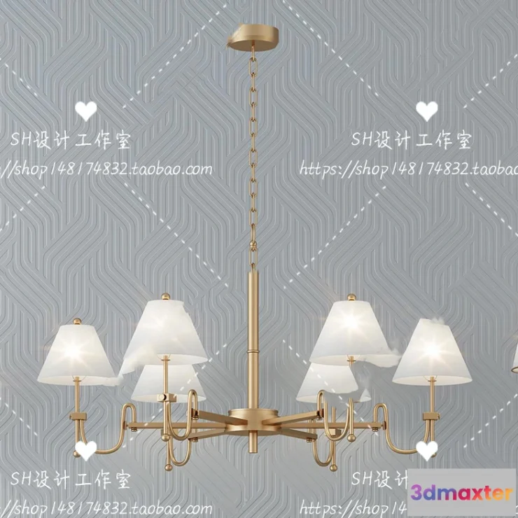 1138614 - Lights - Chandelier 3D Models - 0137