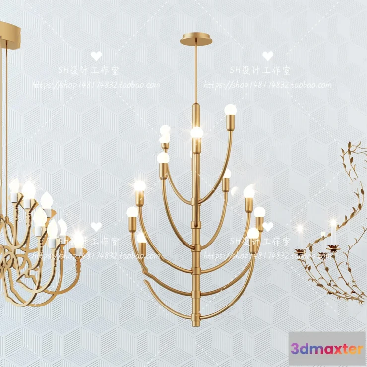 1138618 - Lights - Chandelier 3D Models - 0139