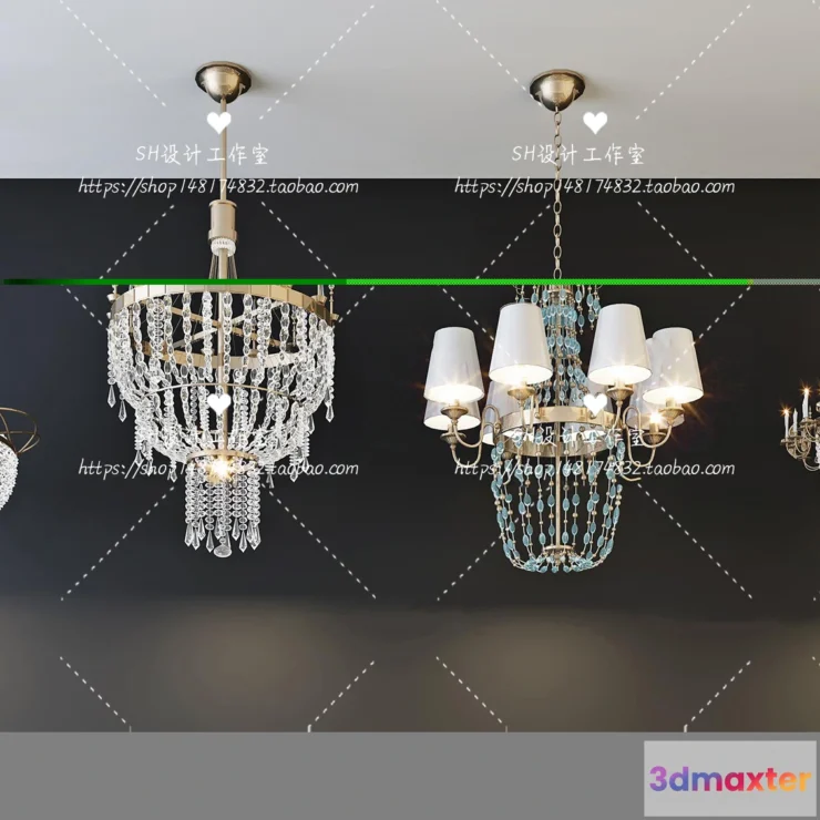 1138620 - Lights - Chandelier 3D Models - 0140