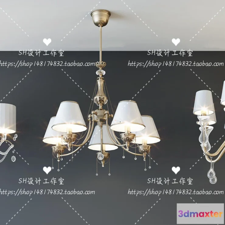 1138622 - Lights - Chandelier 3D Models - 0141