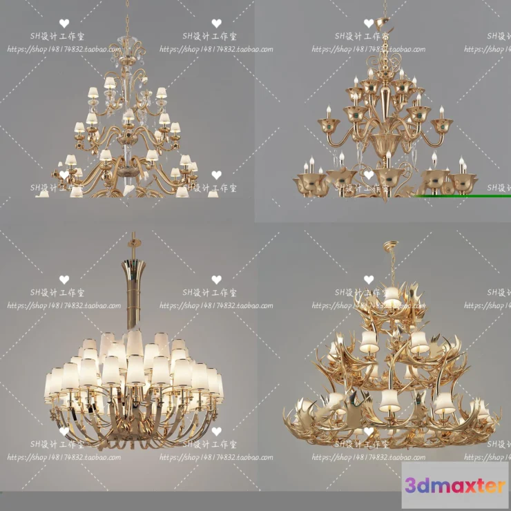 1138650 - Lights - Chandelier 3D Models - 0155