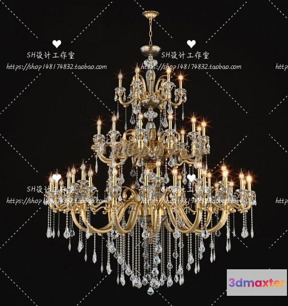 1138674 - Lights - Chandelier 3D Models - 0167