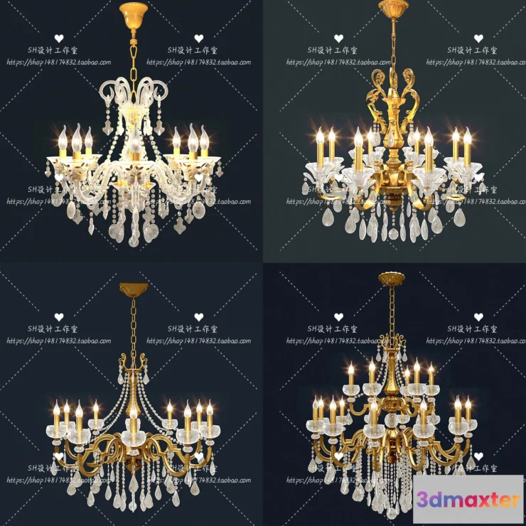 1138676 - Lights - Chandelier 3D Models - 0168