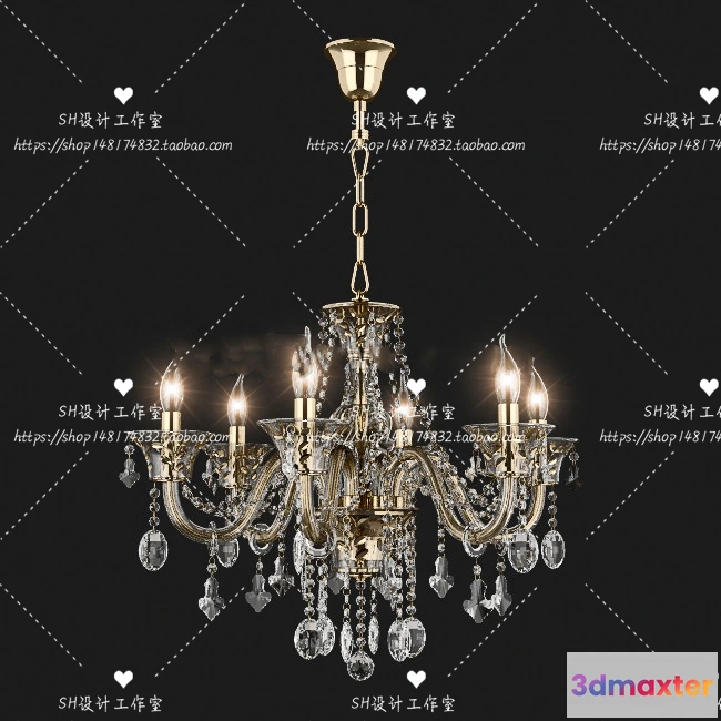 1138688 - Lights - Chandelier 3D Models - 0174