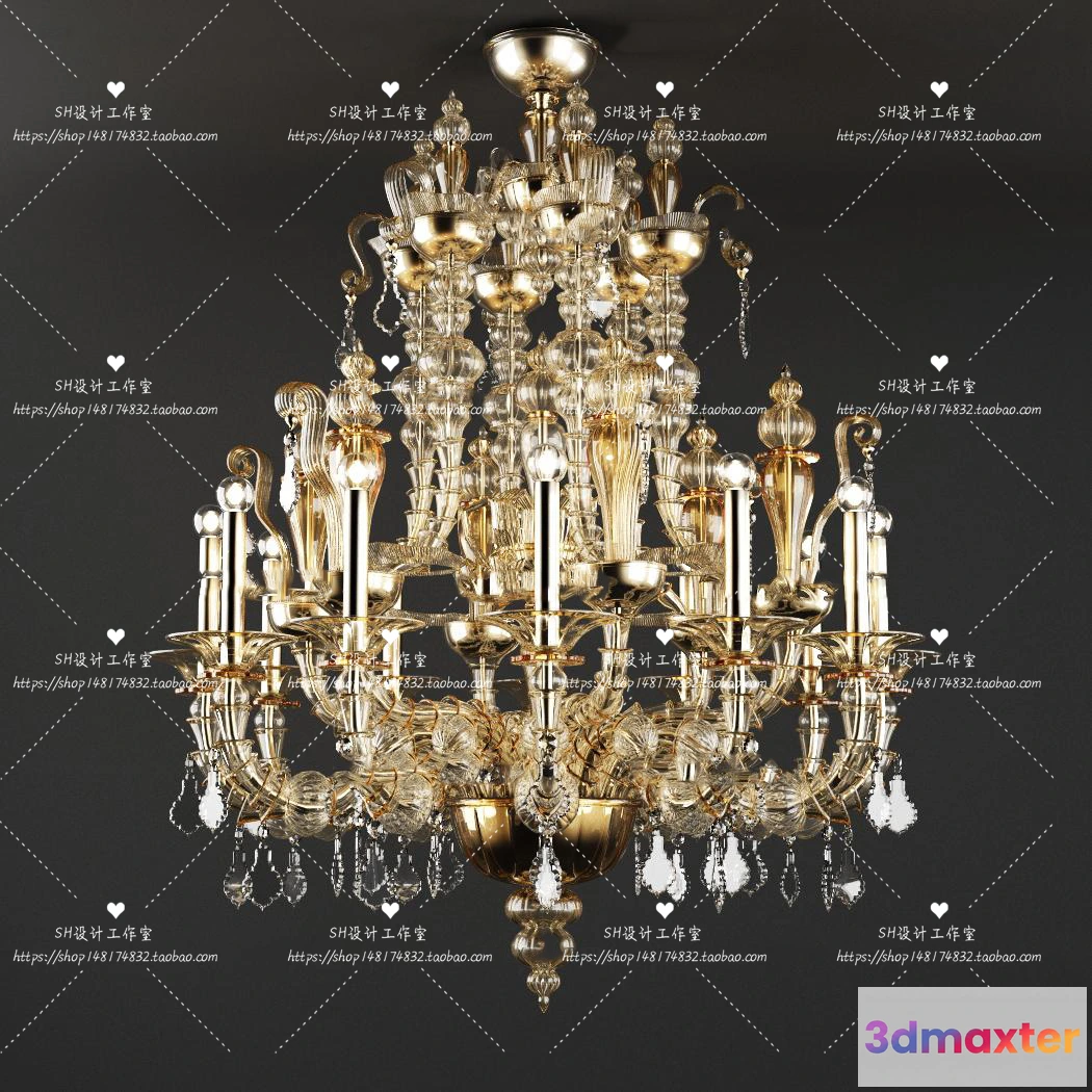 1138692 - Lights - Chandelier 3D Models - 0176