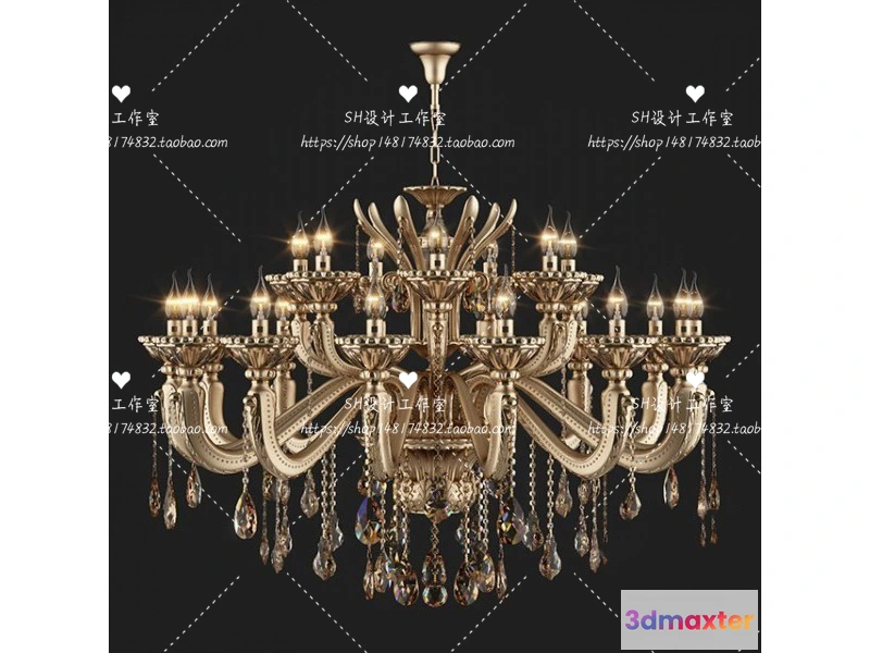 1138694 - Lights - Chandelier 3D Models - 0177