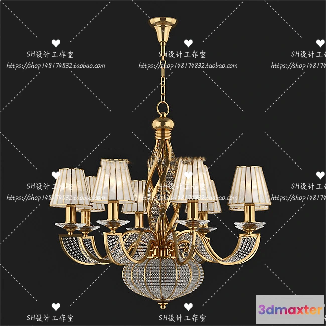 1138702 - Lights - Chandelier 3D Models - 0181