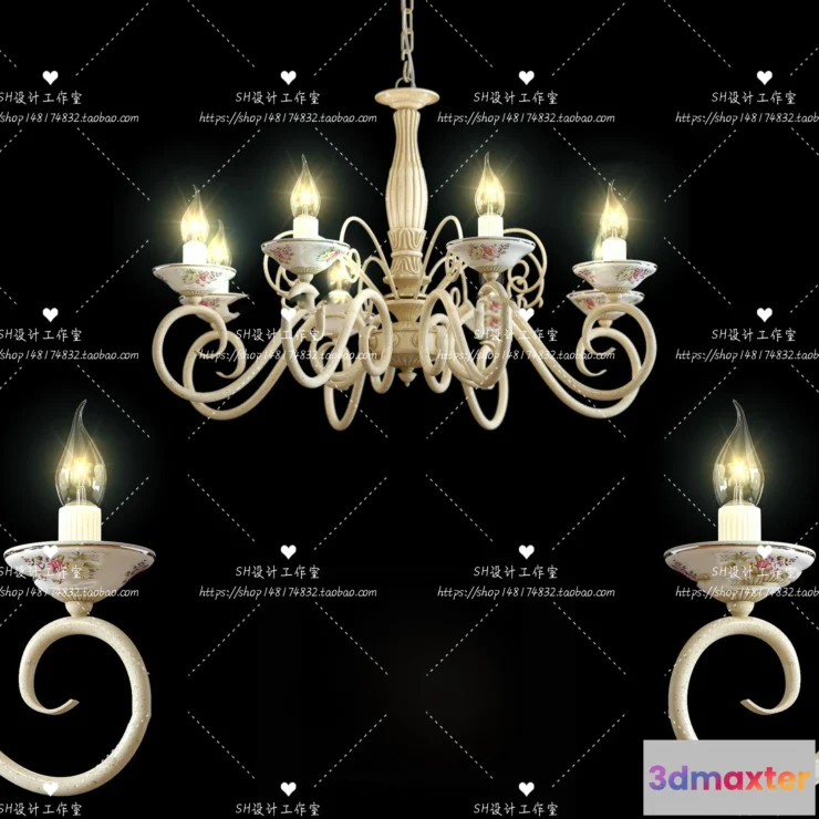 1138708 - Lights - Chandelier 3D Models - 0184