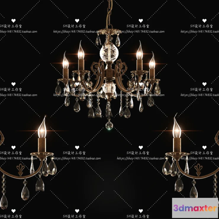 1138718 - Lights - Chandelier 3D Models - 0189
