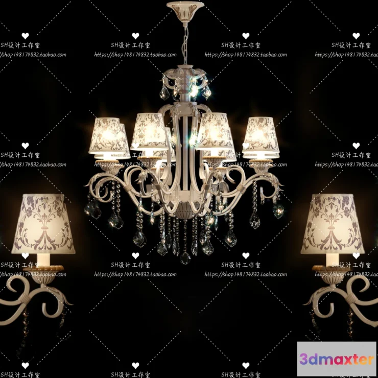 1138734 - Lights - Chandelier 3D Models - 0197