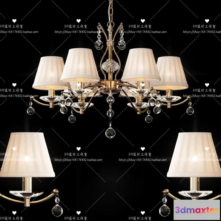 1138738 - Lights - Chandelier 3D Models - 0199