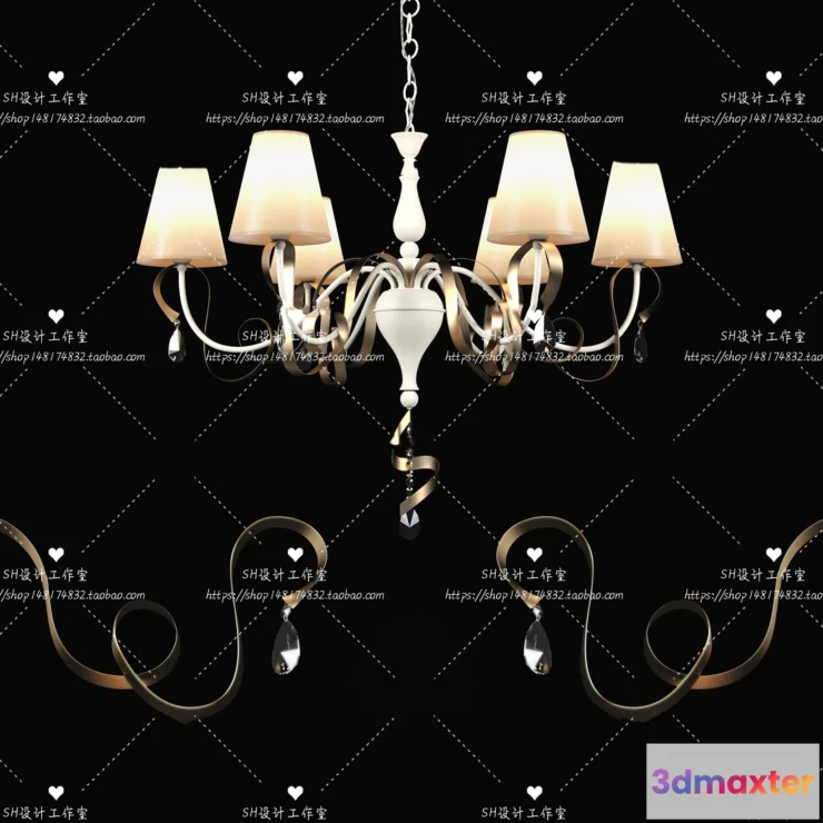 1138740 - Lights - Chandelier 3D Models - 0200
