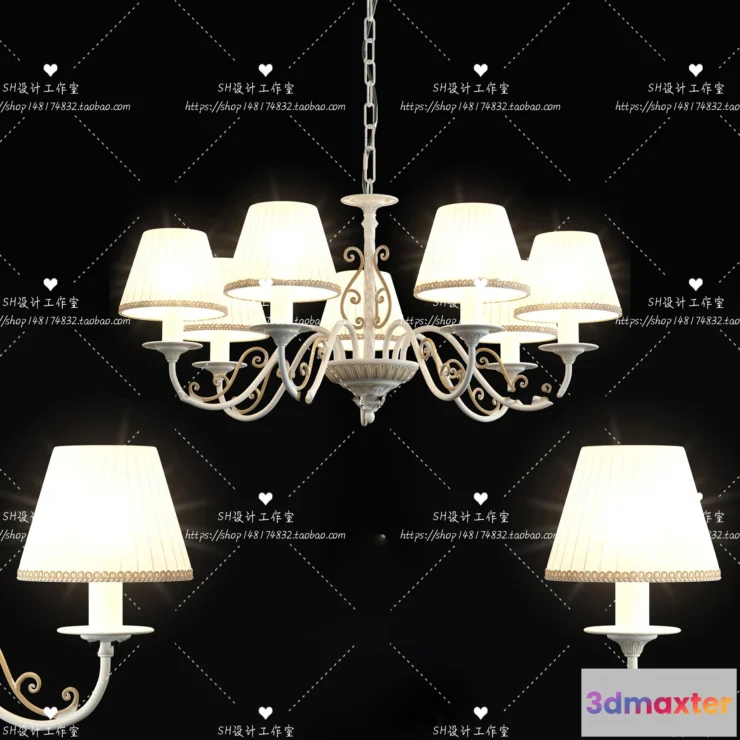 1138744 - Lights - Chandelier 3D Models - 0202