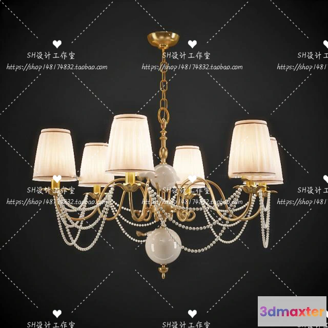 1138746 - Lights - Chandelier 3D Models - 0203