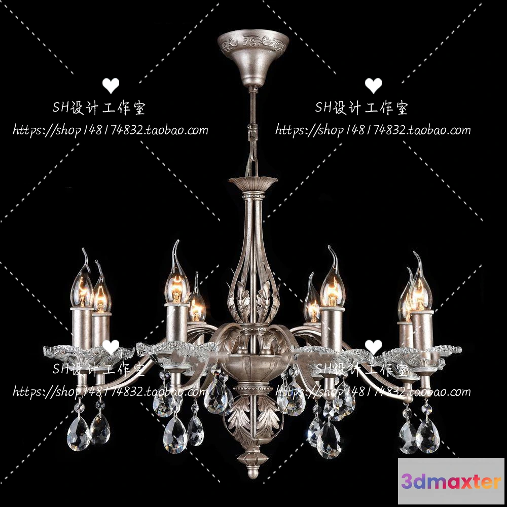 1138752 - Lights - Chandelier 3D Models - 0206