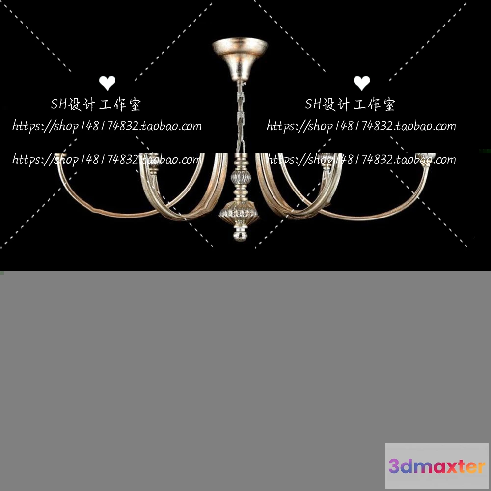 1138754 - Lights - Chandelier 3D Models - 0207