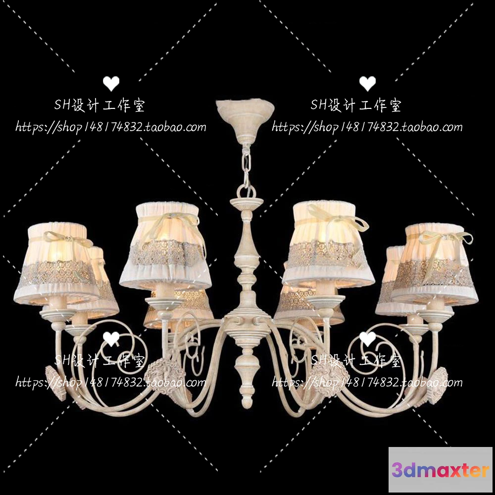 1138758 - Lights - Chandelier 3D Models - 0209