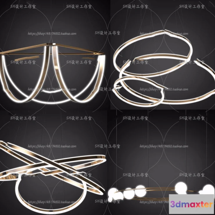 1138762 - Lights - Chandelier 3D Models - 0211