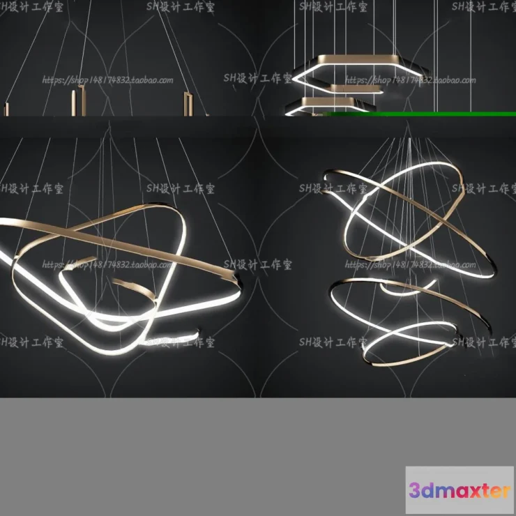 1138764 - Lights - Chandelier 3D Models - 0212