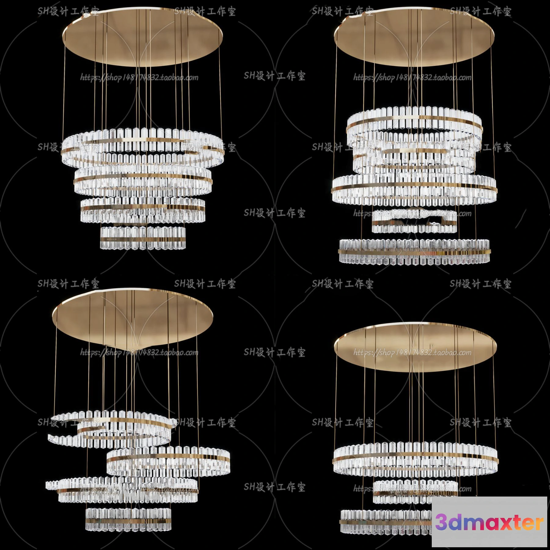 1138772 - Lights - Chandelier 3D Models - 0216