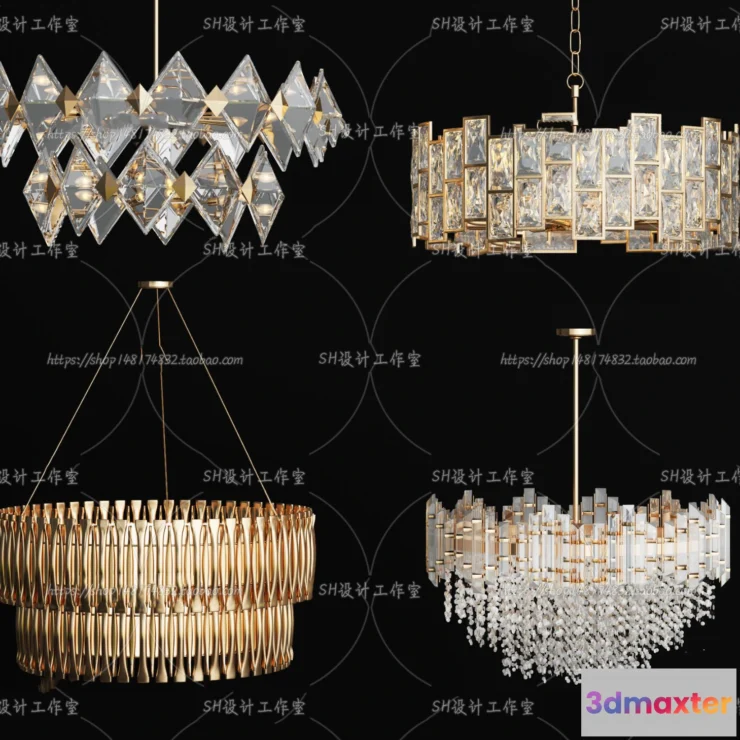 1138774 - Lights - Chandelier 3D Models - 0217