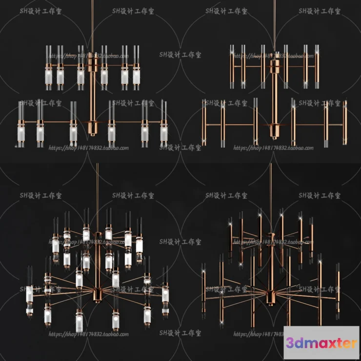 1138784 - Lights - Chandelier 3D Models - 0222