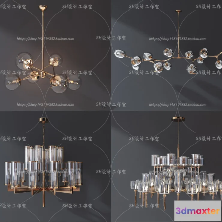 1138788 - Lights - Chandelier 3D Models - 0224