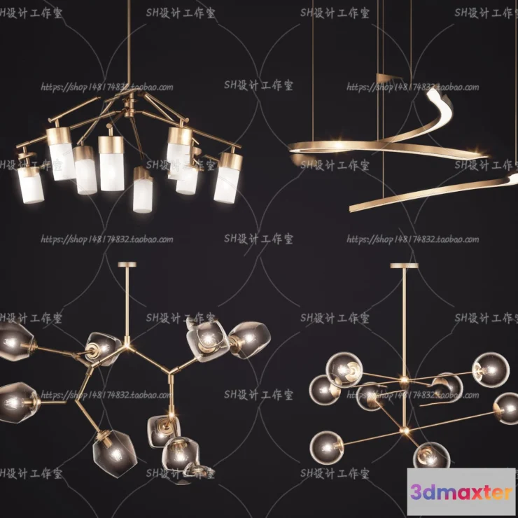 1138790 - Lights - Chandelier 3D Models - 0225
