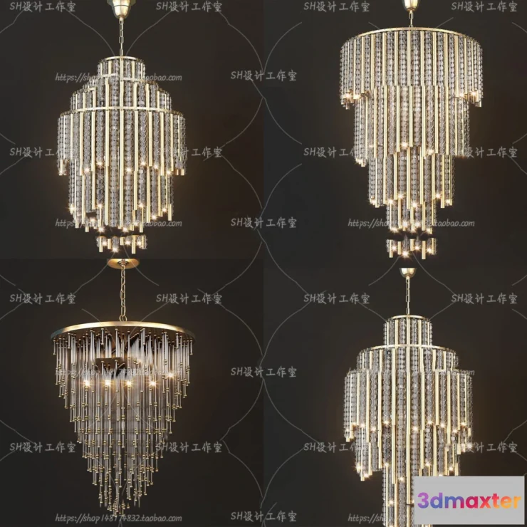 1138794 - Lights - Chandelier 3D Models - 0227