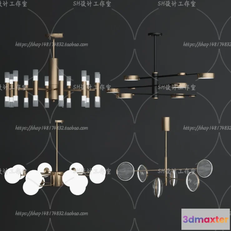 1138798 - Lights - Chandelier 3D Models - 0229