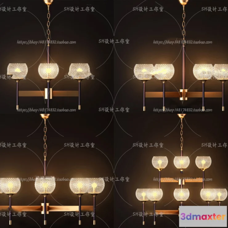 1138802 - Lights - Chandelier 3D Models - 0231