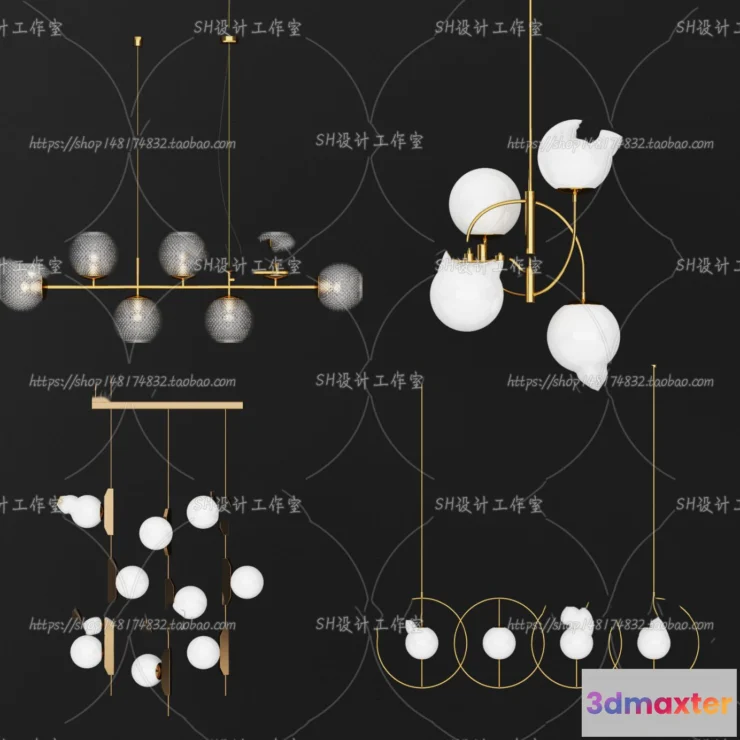 1138806 - Lights - Chandelier 3D Models - 0233