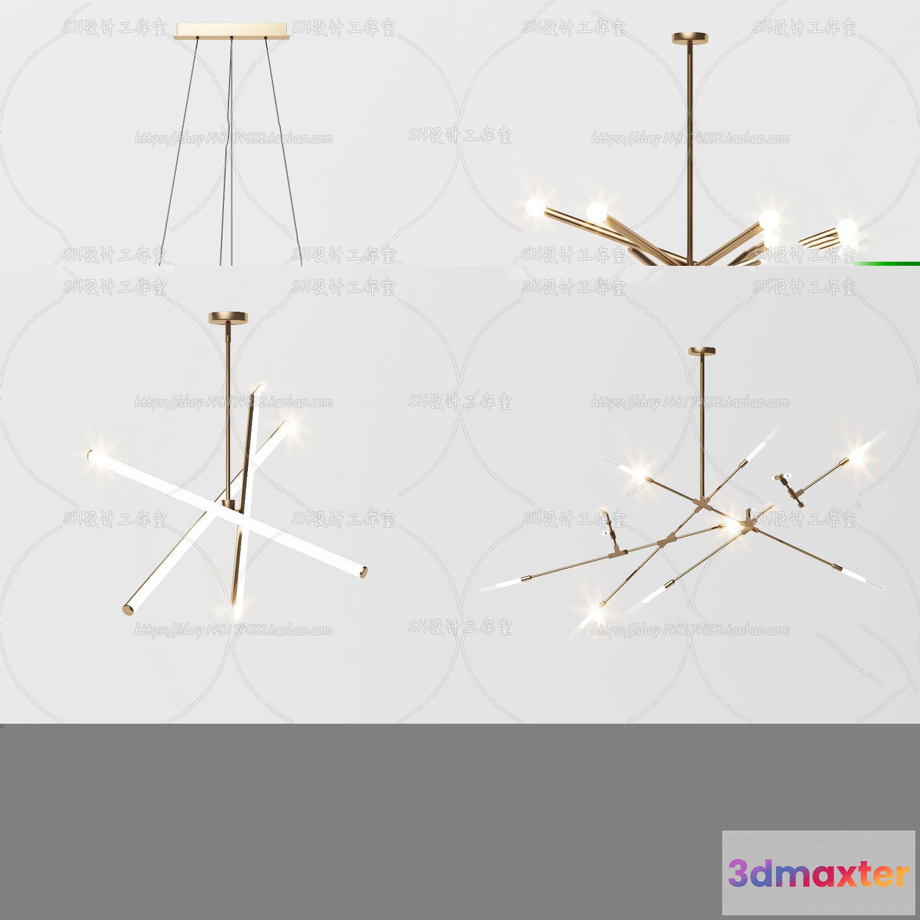 1138810 - Lights - Chandelier 3D Models - 0235