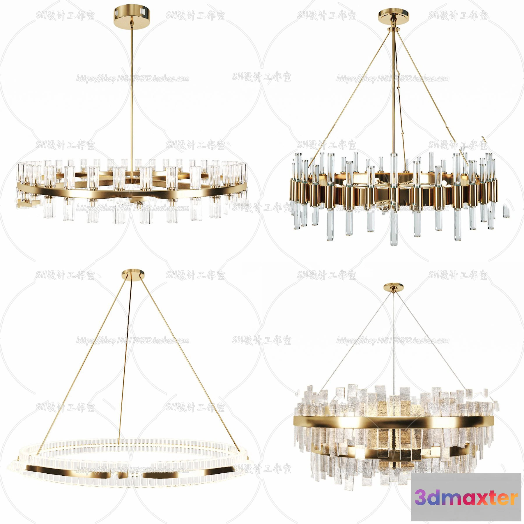 1138824 - Lights - Chandelier 3D Models - 0242