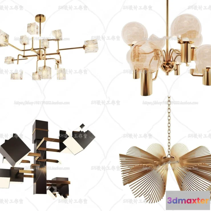 1138828 - Lights - Chandelier 3D Models - 0244
