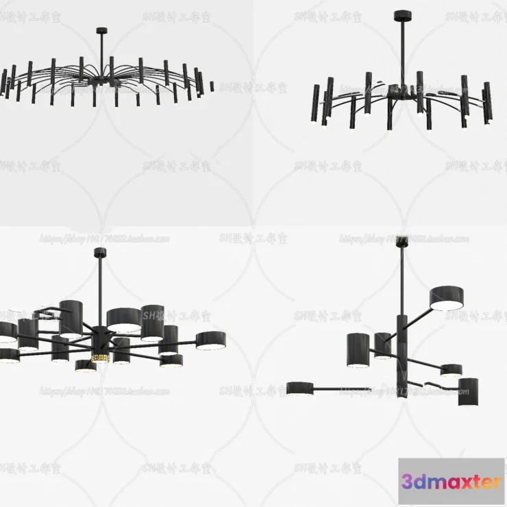 1138940 - Lights - Chandelier 3D Models - 0300