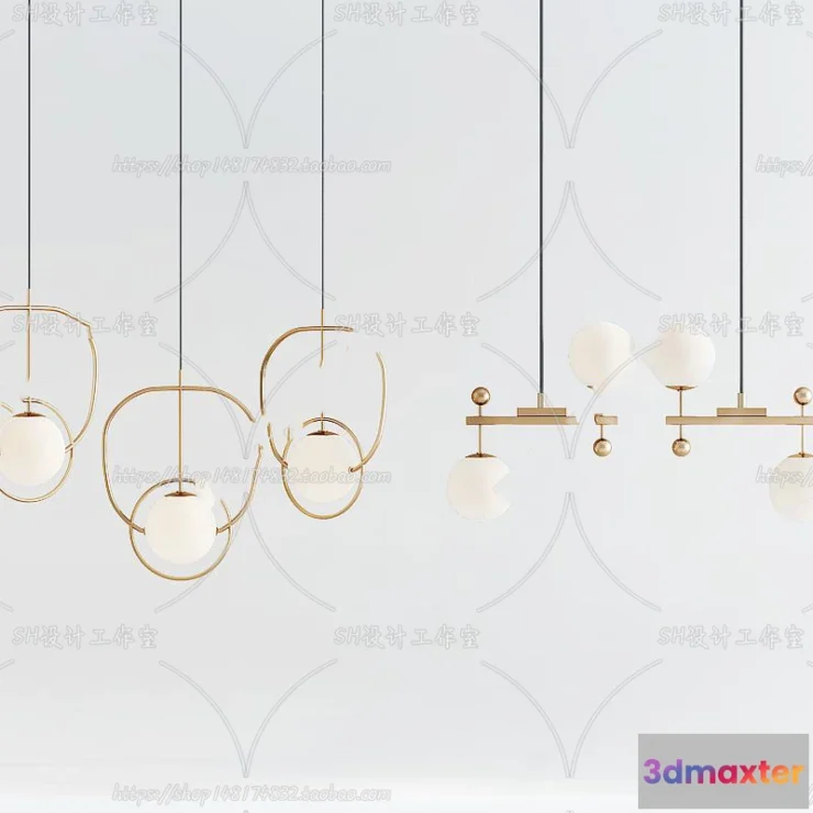 1138998 - Lights - Chandelier 3D Models - 0329