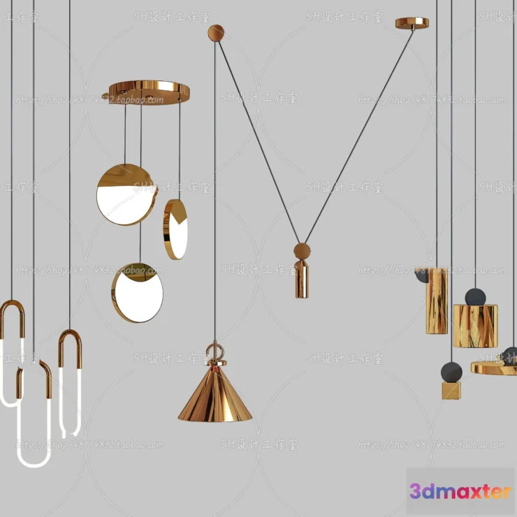 1139016 - Lights - Chandelier 3D Models - 0338